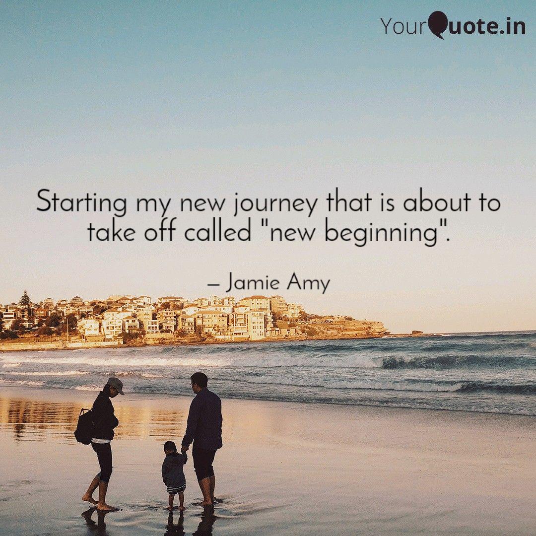 Starting my new journey t... | Quotes & Writings by Jamie Ciccone ...