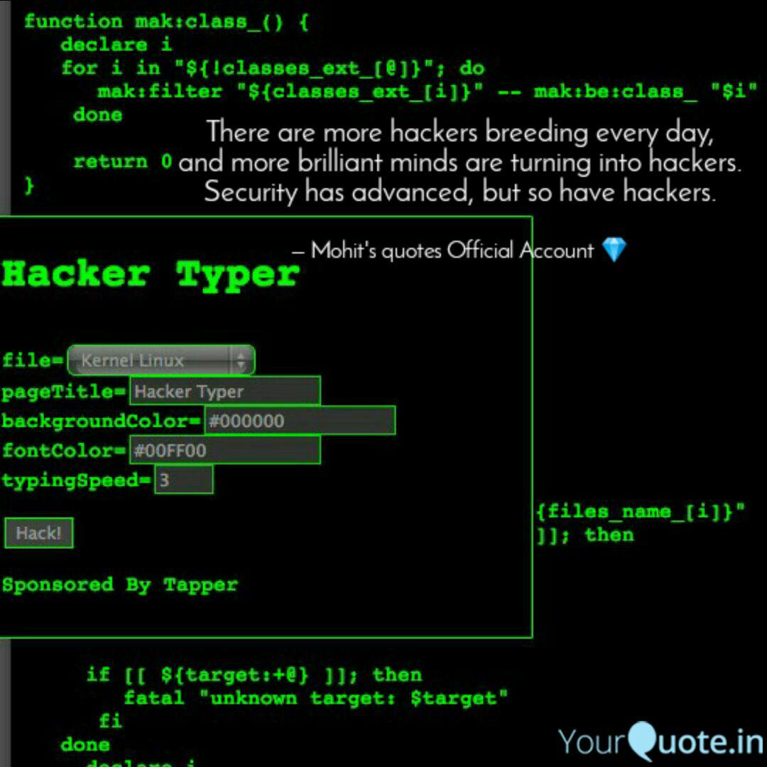Best hacking Quotes, Status, Shayari, Poetry & Thoughts YourQuote