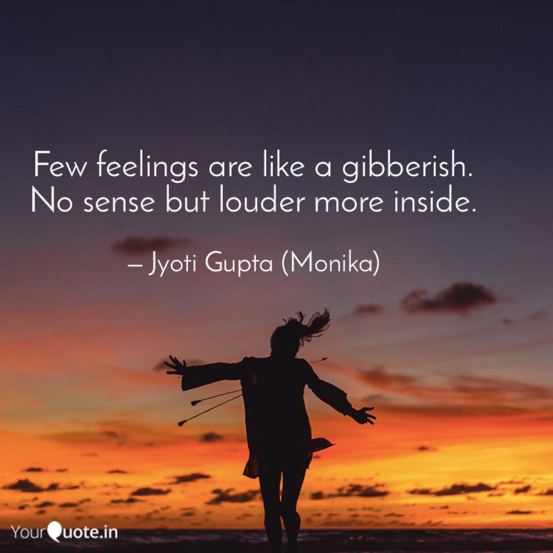 Best gibberish Quotes, Status, Shayari, Poetry & Thoughts YourQuote