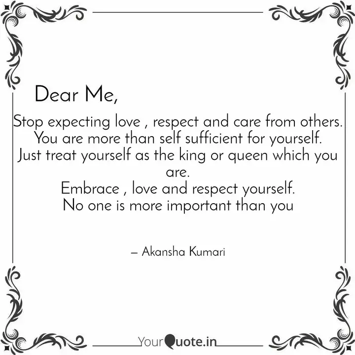 Stop Expecting Love Res Quotes Writings By Akansha Kumari Yourquote