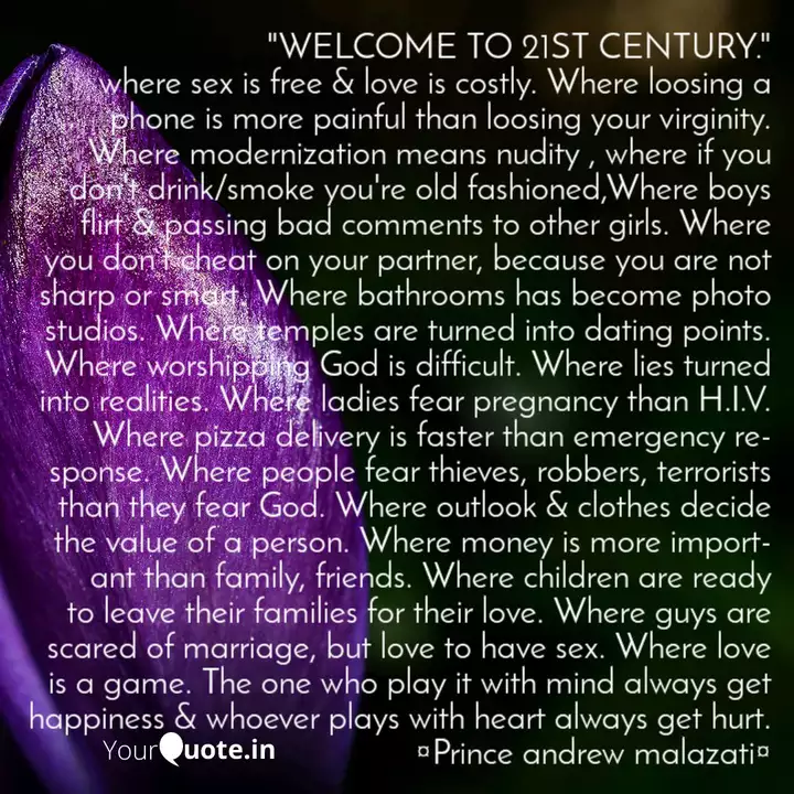 Dating on 21st Century lainaus