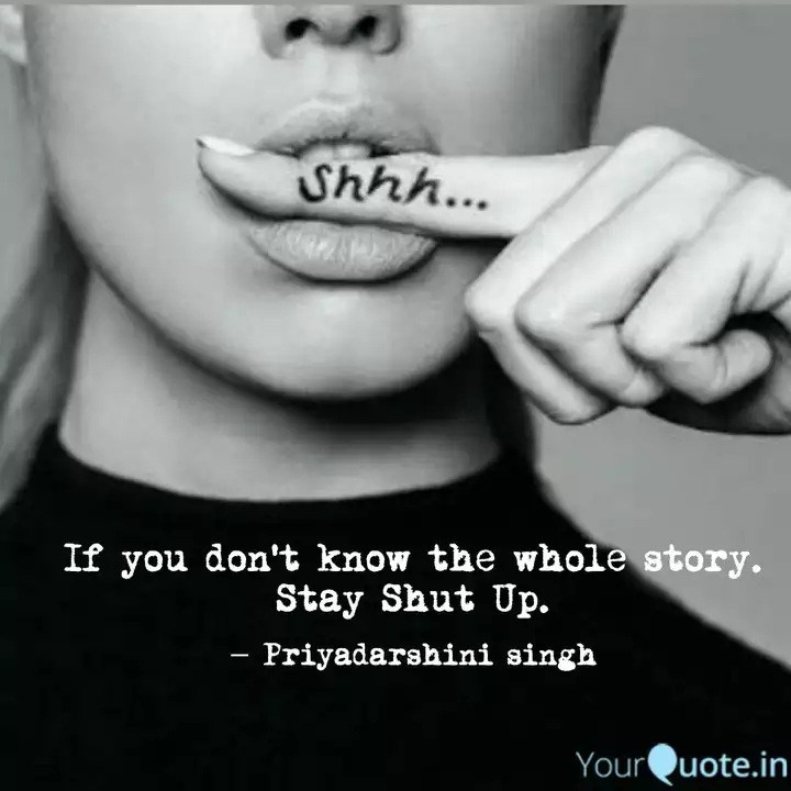 If You Don T Know The Who Quotes Writings By Priyadarshini Singh Yourquote