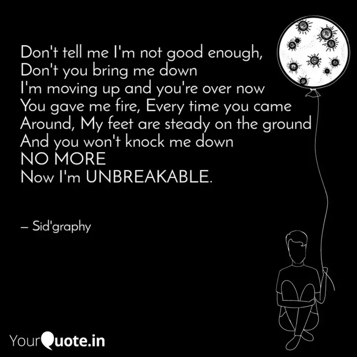 Don T Tell Me I M Not Goo Quotes Writings By Shuvarghya Acharyya Yourquote