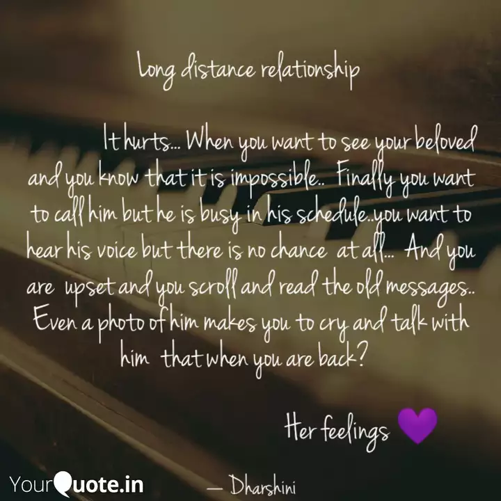 Long Distance Relationshi Quotes Writings By Dharshini Ganesan Yourquote