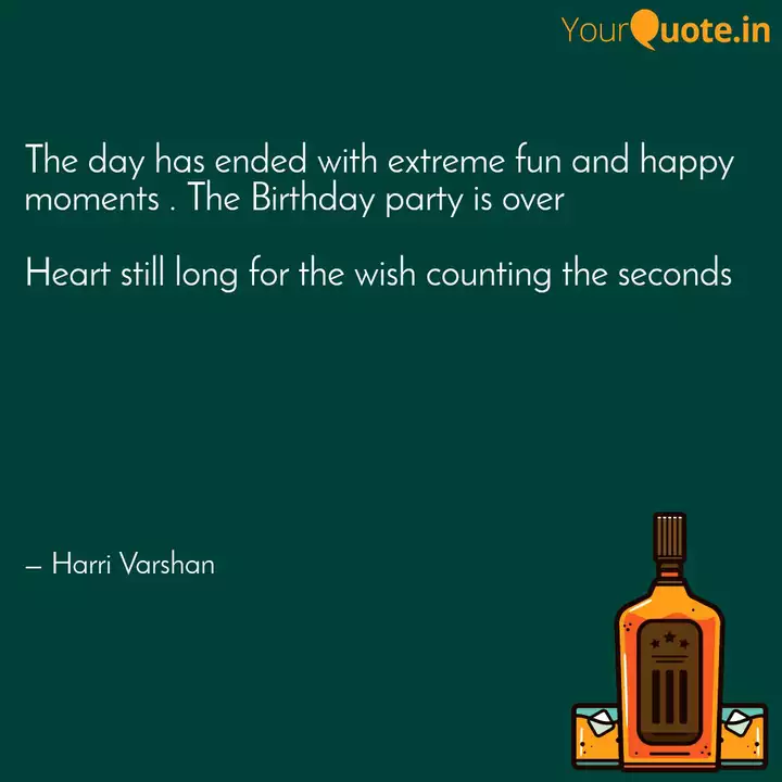 The Day Has Ended With Ex Quotes Writings By Harri Varshan Yourquote