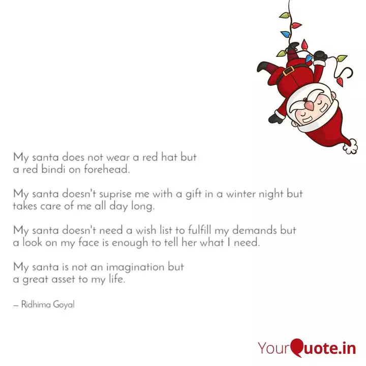Best Santaclaus Quotes Status Shayari Poetry Thoughts Yourquote best santaclaus quotes status shayari