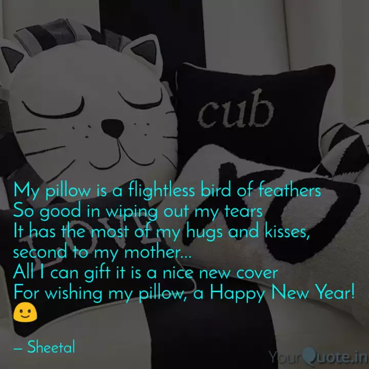 My Pillow Is A Flightless Quotes Writings By Sheetal