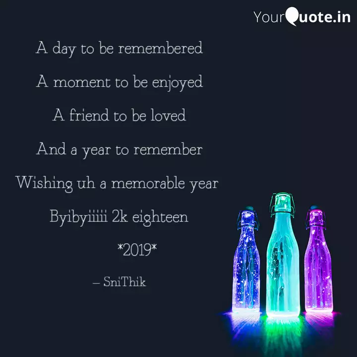A Day To Be Remembered A... | Quotes & Writings By Varshieth Snithik | Yourquote