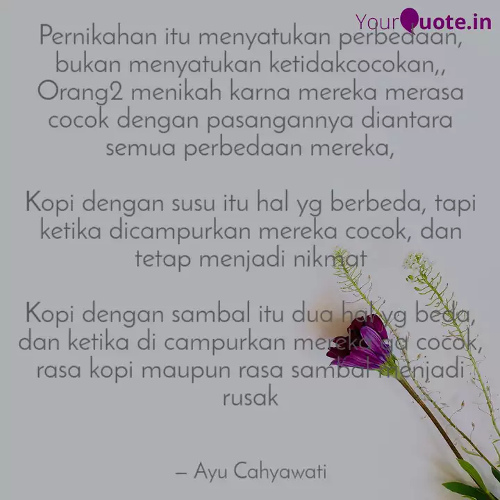 Best Pernikahan Quotes Status Shayari Poetry Thoughts Yourquote