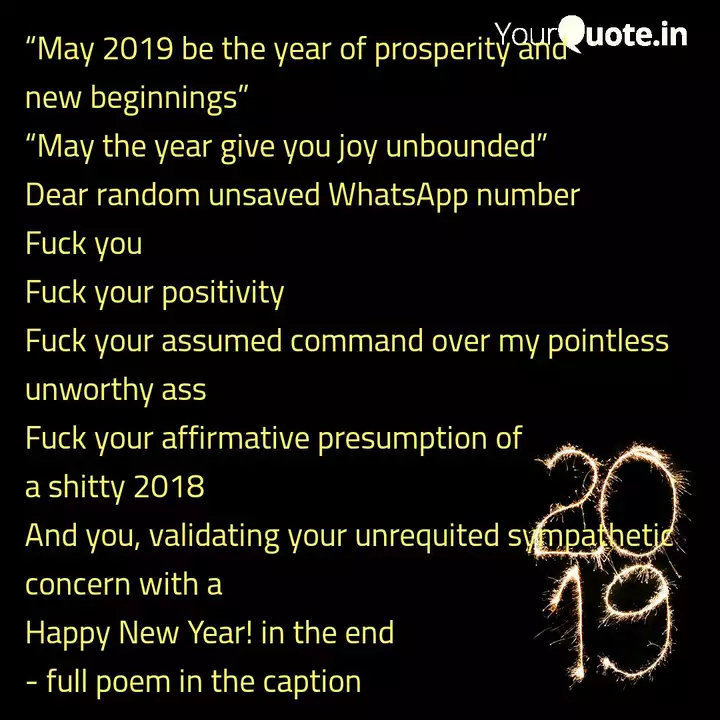 Fuck Your Ass Joy