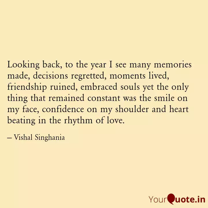 Quotes About Looking Back On Memories