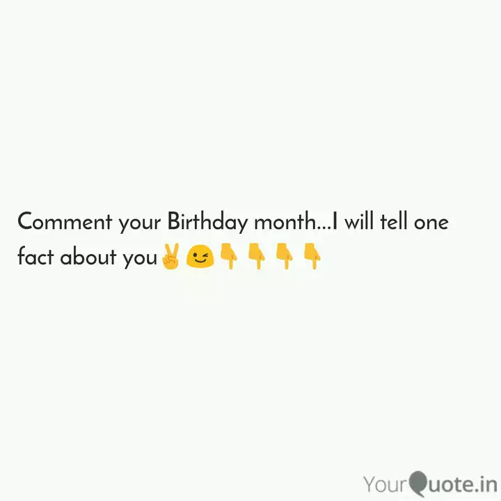 Comment Your Birthday Mon Quotes Writings By Aakriti Bansal Yourquote