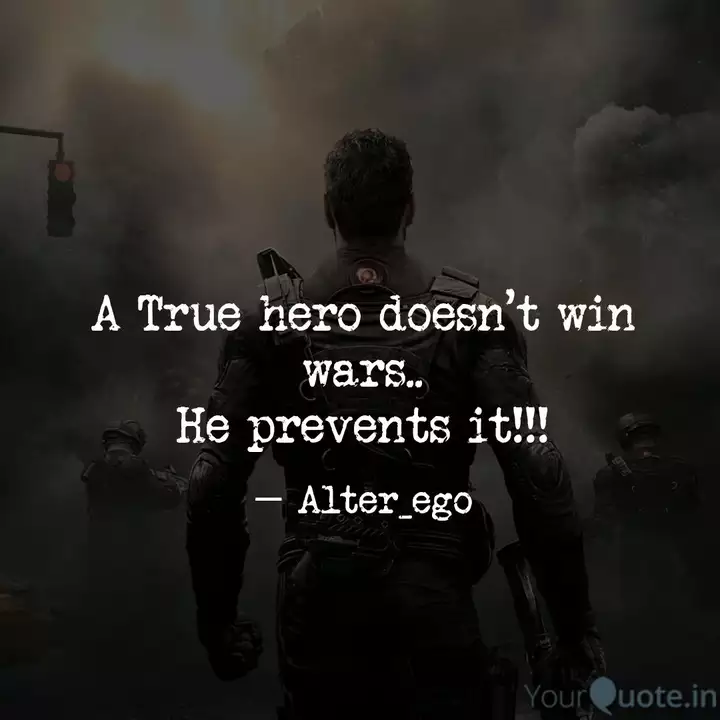 A True Hero Doesn T Win W Quotes Writings By Sriram Karthik Yourquote