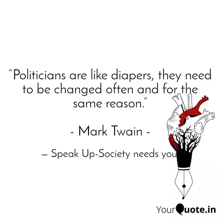 Politicians Are Like Dia Quotes Writings By Vincent Saya Yourquote