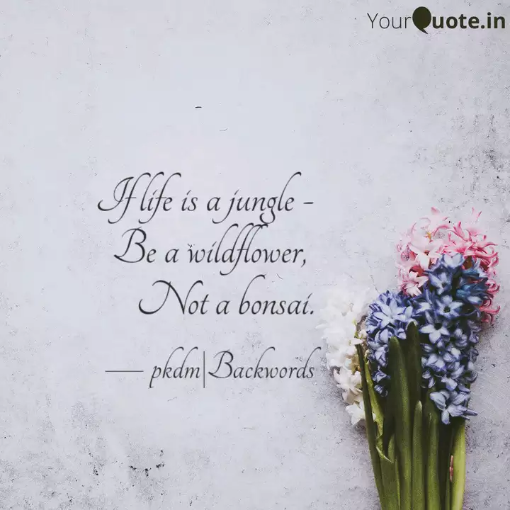 If Life Is A Jungle Be Quotes Writings By Prachi Vijay Kadam Yourquote