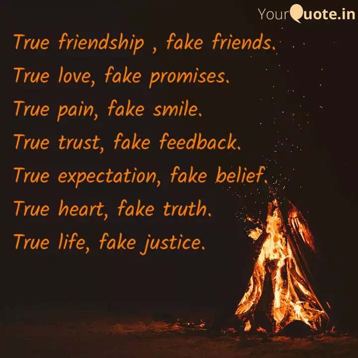 Wallpaper True Friendship Fake Fr Quotes Writings By Siri Dinesh Free