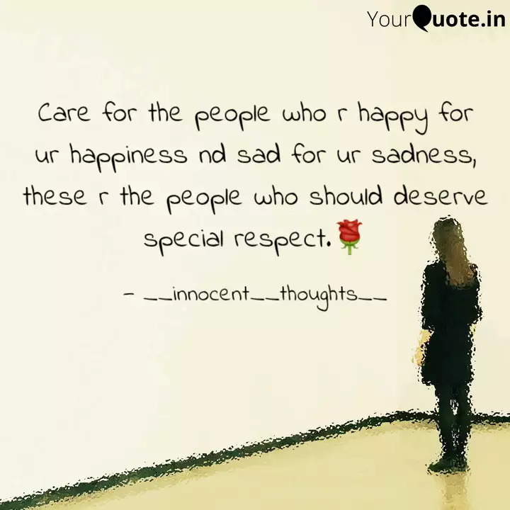 Care For The People Who R Quotes Writings By Innocent Thoughts Yourquote