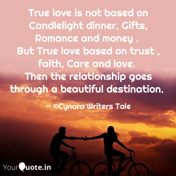 True Love Is Not Based On Quotes Writings By Cynara