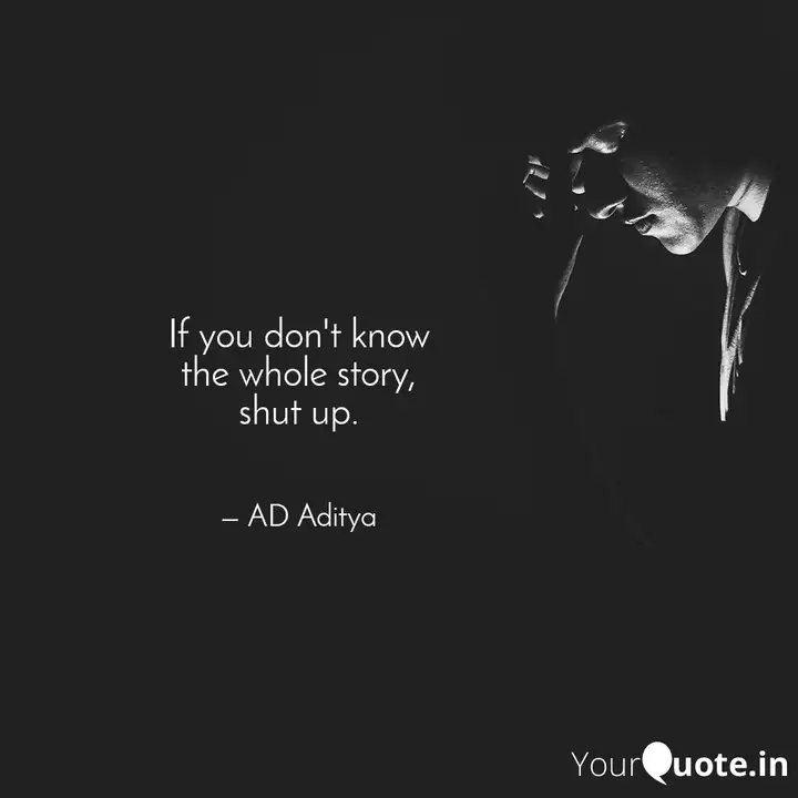 If You Don T Know The Who Quotes Writings By Ad Aditya Yourquote