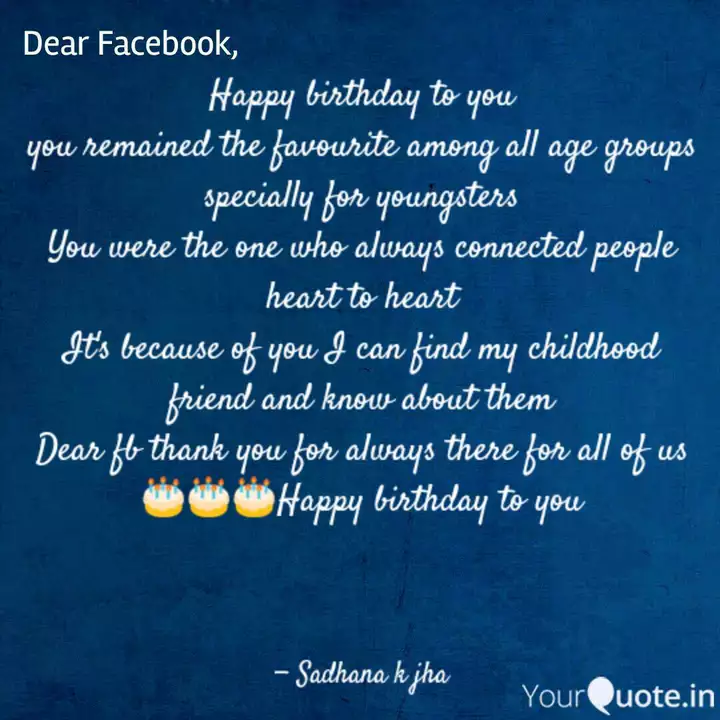 Happy Birthday To You You Quotes Writings By Sadhana Kumari Yourquote Birthday comes once a year, and it's one of the most important days in anyone's life. quotes writings by sadhana kumari