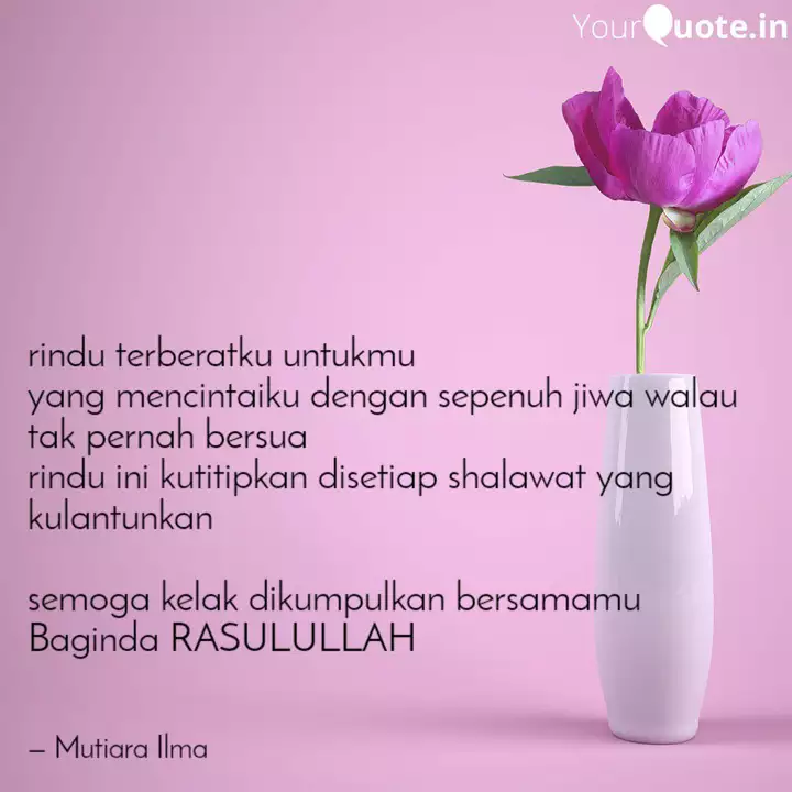 Rindu Terberatku Untukmu Quotes Writings By Lin Na Yourquote
