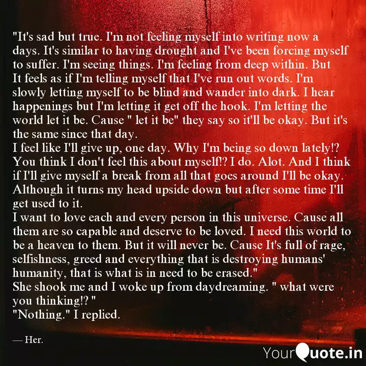 It S Sad But True I M N Quotes Writings By Nemesis Yourquote