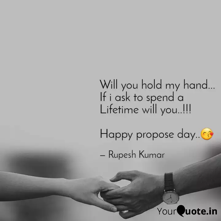 Will You Hold My Hand Quotes Writings By Rupesh Kumar Yourquote