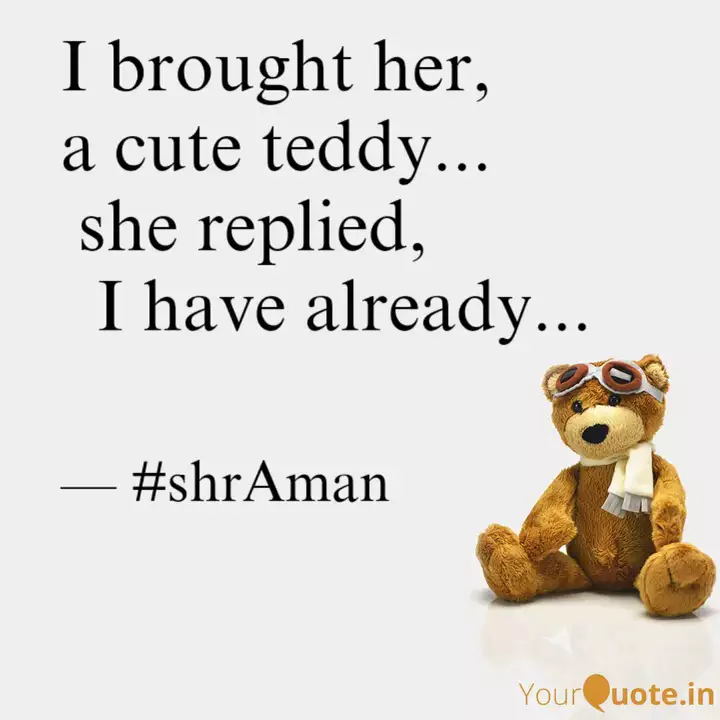One Word Short Cute Teddy Bear Captions For Instagram Chastity Captions