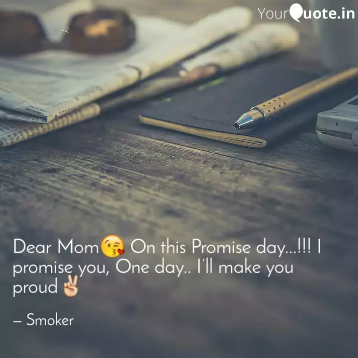 Dear Mom On This Promis Quotes Writings By Vimal Yaduvanshi Yourquote