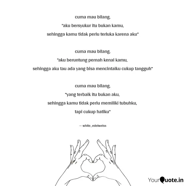 Cuma Mau Bilang Aku Ber Quotes Writings By Arnis Fanasari Yourquote You can streaming and download for free here! cuma mau bilang aku ber quotes