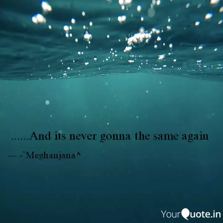 And Its Never Go Quotes Writings By Meghanjana Nag Yourquote