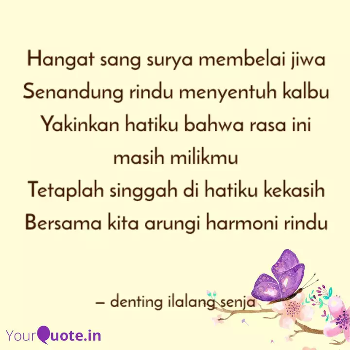 Hangat Sang Surya Membela Quotes Writings By Sans Shine Yourquote