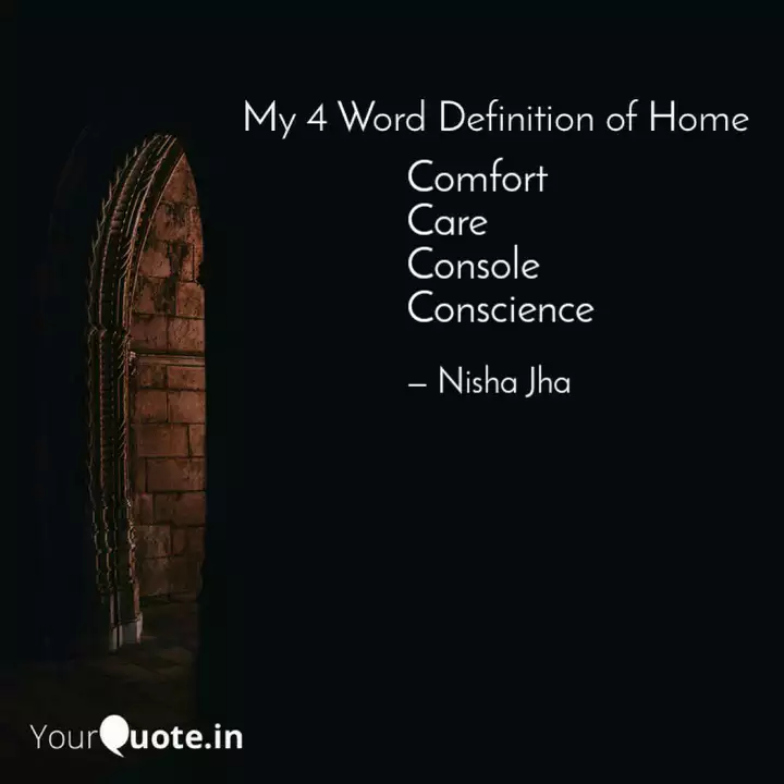 Comfort Care Console Con Quotes Writings By Nisha Jha