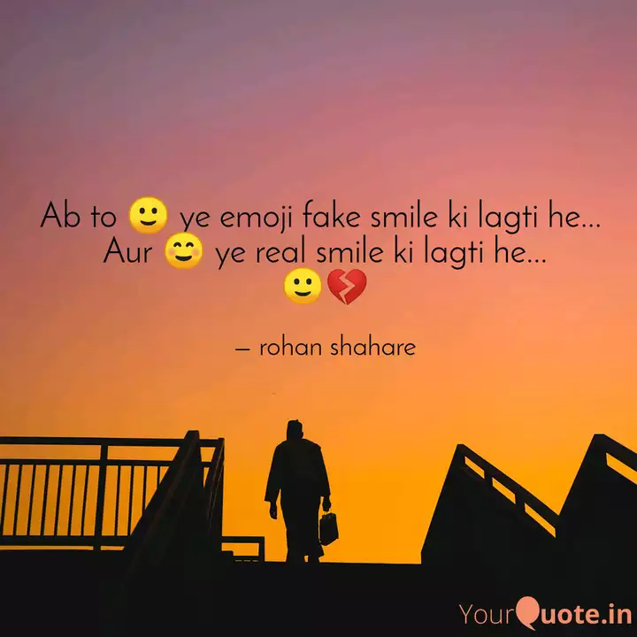 Wallpaper Ab To Ye Emoji Fake Sm Quotes Writings By Rohan Shahare Yourquote Free