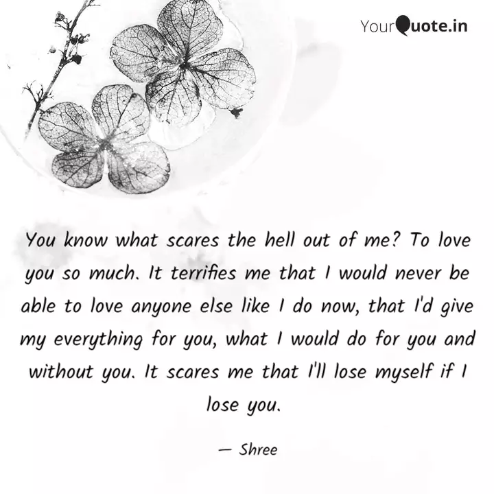 You Know What Scares The Quotes Writings By Sai Shree Reddy Yourquote You Know What Scares The Quotes Writings By Sai Shree Reddy Yourquote