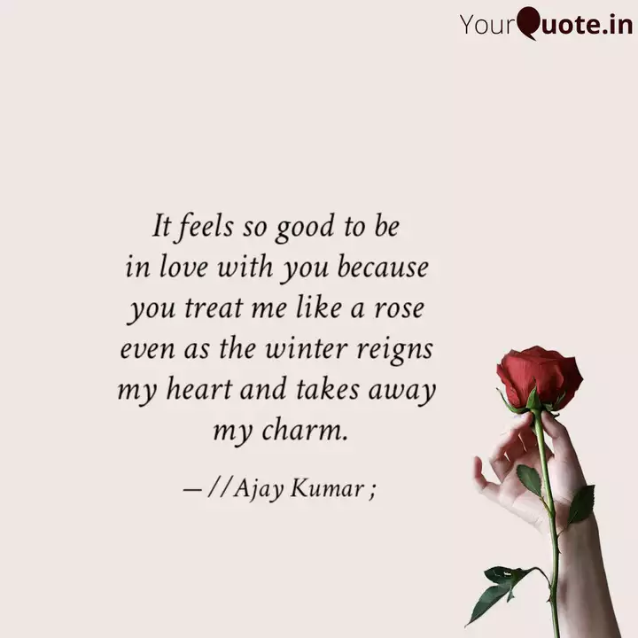 It Feels So Good To Be I Quotes Writings By Ajay Kumar Gattu Yourquote
