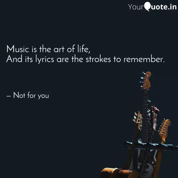 Music Is The Art Of Life Quotes Writings By Soul Muse Yourquote