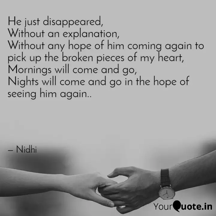 Without an disappears explanation man when a 3 Reasons