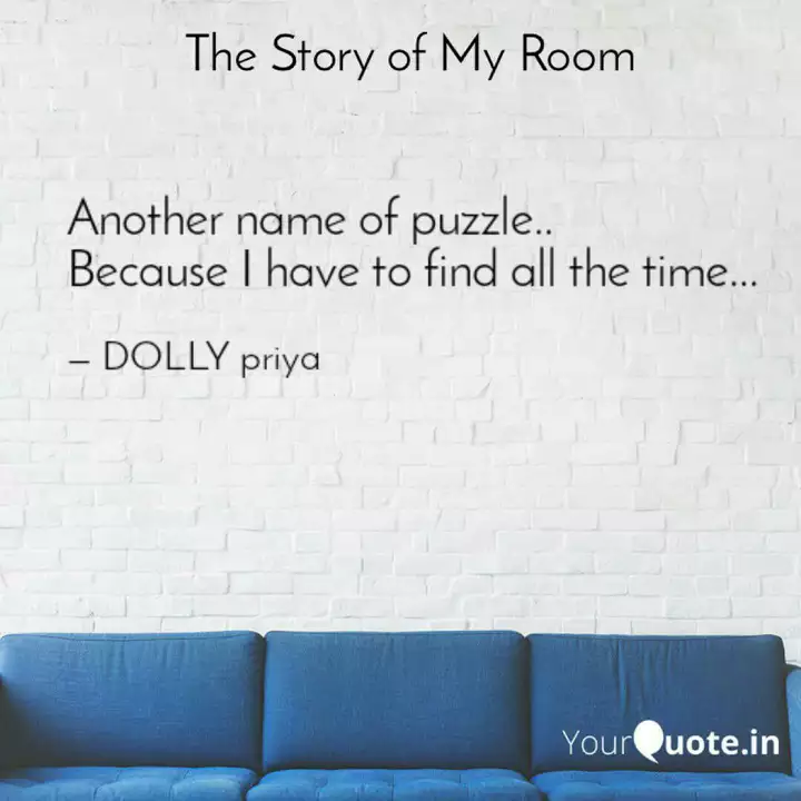 Another Name Of Puzzle Quotes Writings By Vishnulavanya