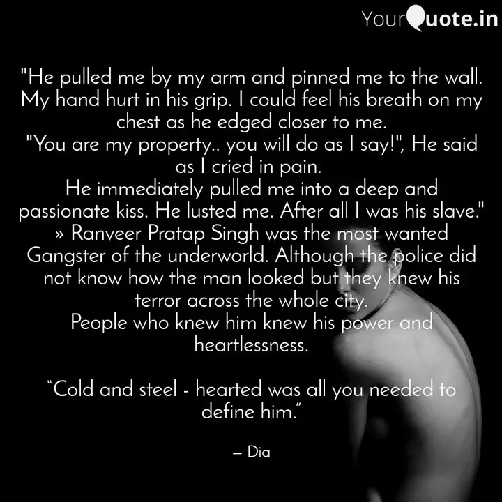 He Pulled Me By My Arm A Quotes Writings By Dia Bhadra
