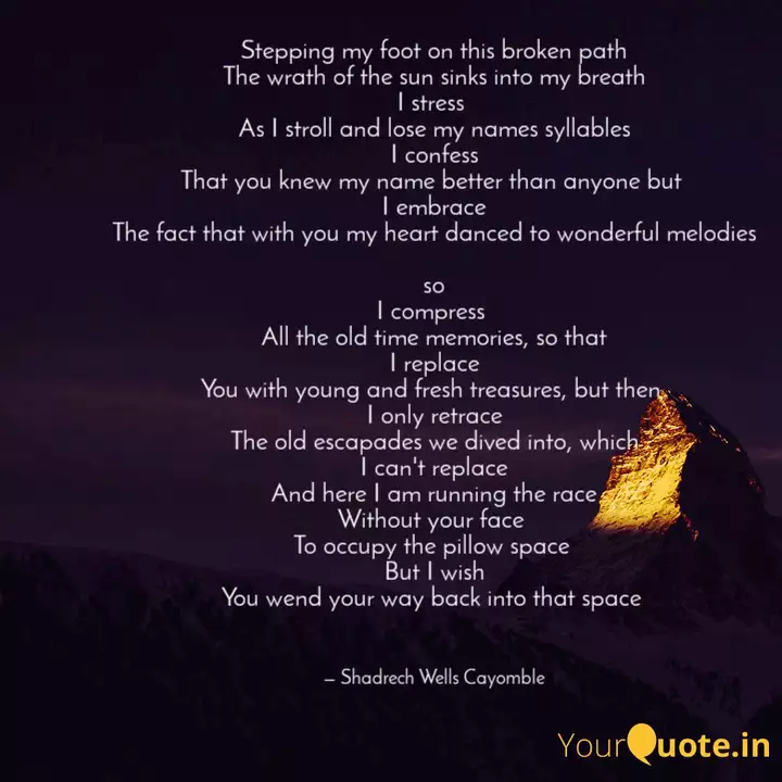 Stepping My Foot On This Quotes Writings By Shadrech