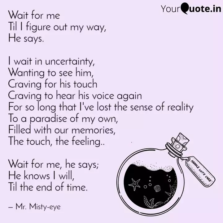 Wait For Me Til I Figure Quotes Writings By Couch Potato
