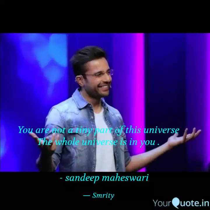 Best Sandeepmaheshwari Quotes Status Shayari Poetry Thoughts Yourquote Best quote of the day in hindi. status shayari poetry thoughts