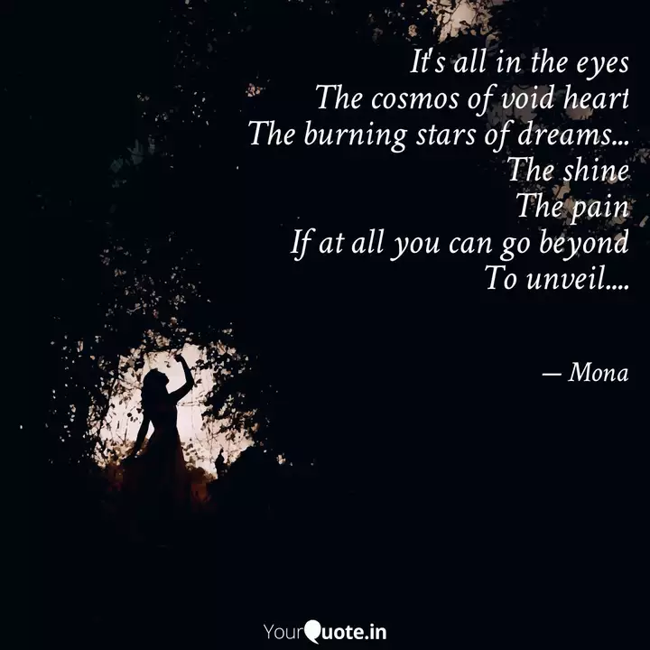 It S All In The Eyes The Quotes Writings By Mona Yourquote