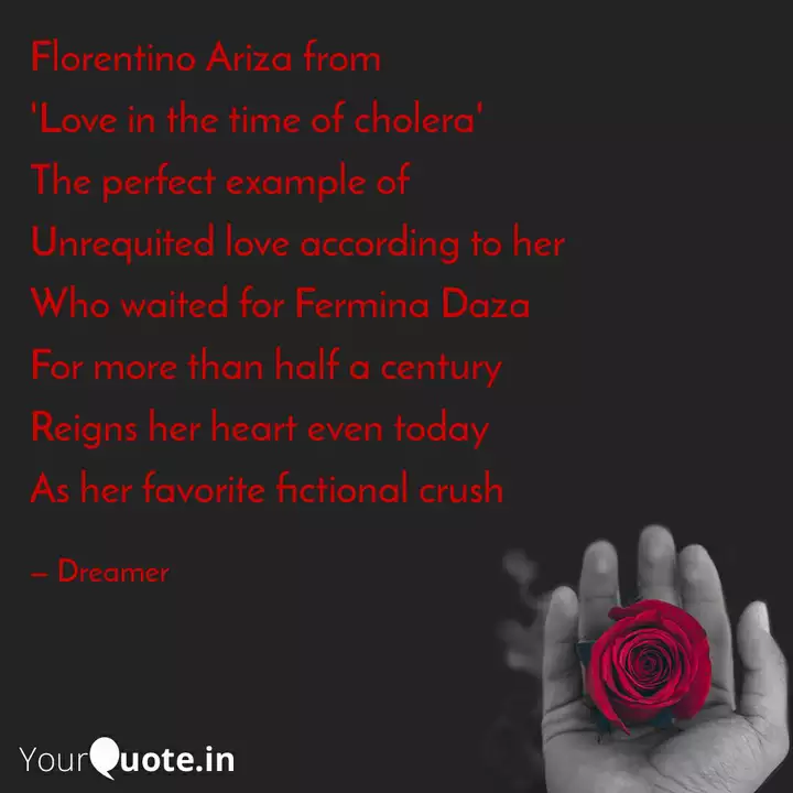 Florentino Ariza From Lo Quotes Writings By Dreamer Yourquote To cope, he used to smoke opium. florentino ariza from lo quotes