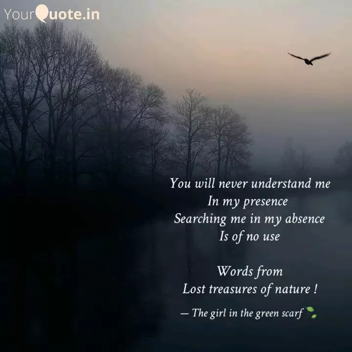 NEVER UNDERSTAND ME QUOTES –