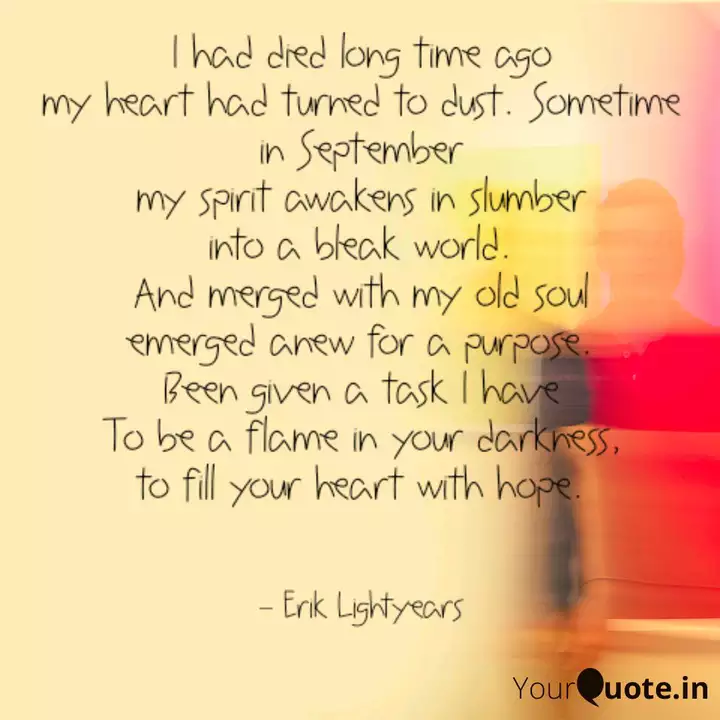 I Had Died Long Time Ago Quotes Writings By Erik