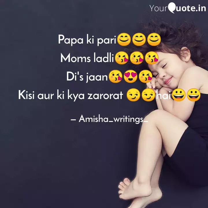 Papa Ki Pari Moms L Quotes Writings By Amisha Writings Yourquote