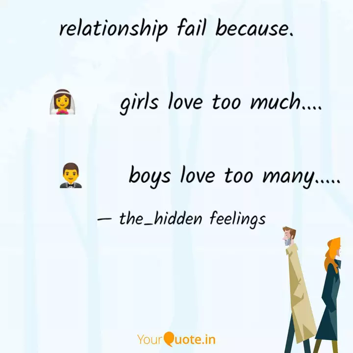 Relationship Fail Because Quotes Writings By The Hidden
