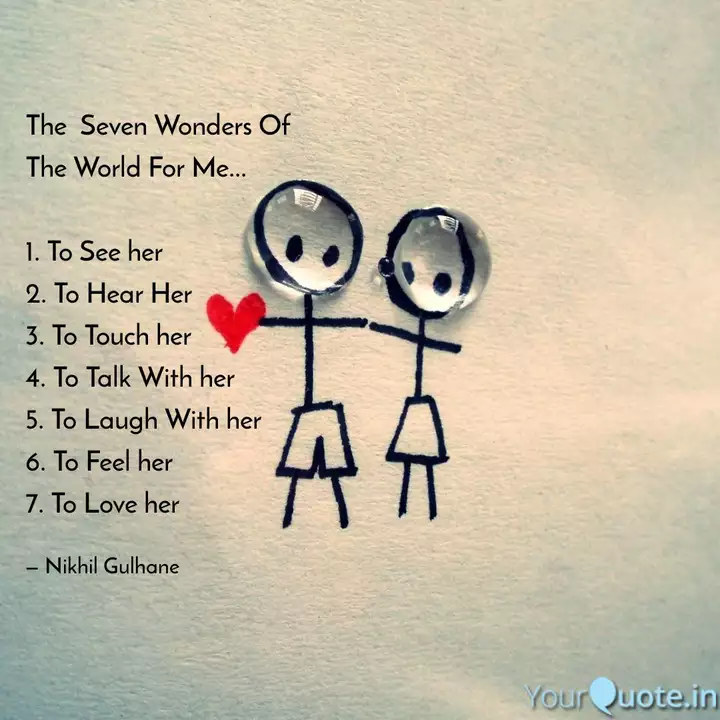 The Seven Wonders Of The Quotes Writings By Nikhil Gulhane Yourquote